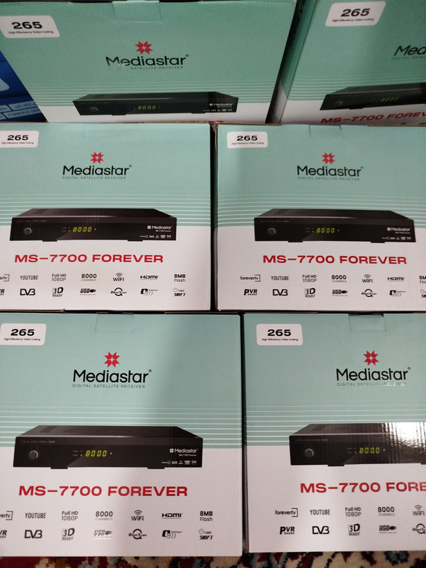 گیرنده دیجیتال مدیا استار مدل 7700 فوراور ورزن 4 mediastar Ms 7700 forever