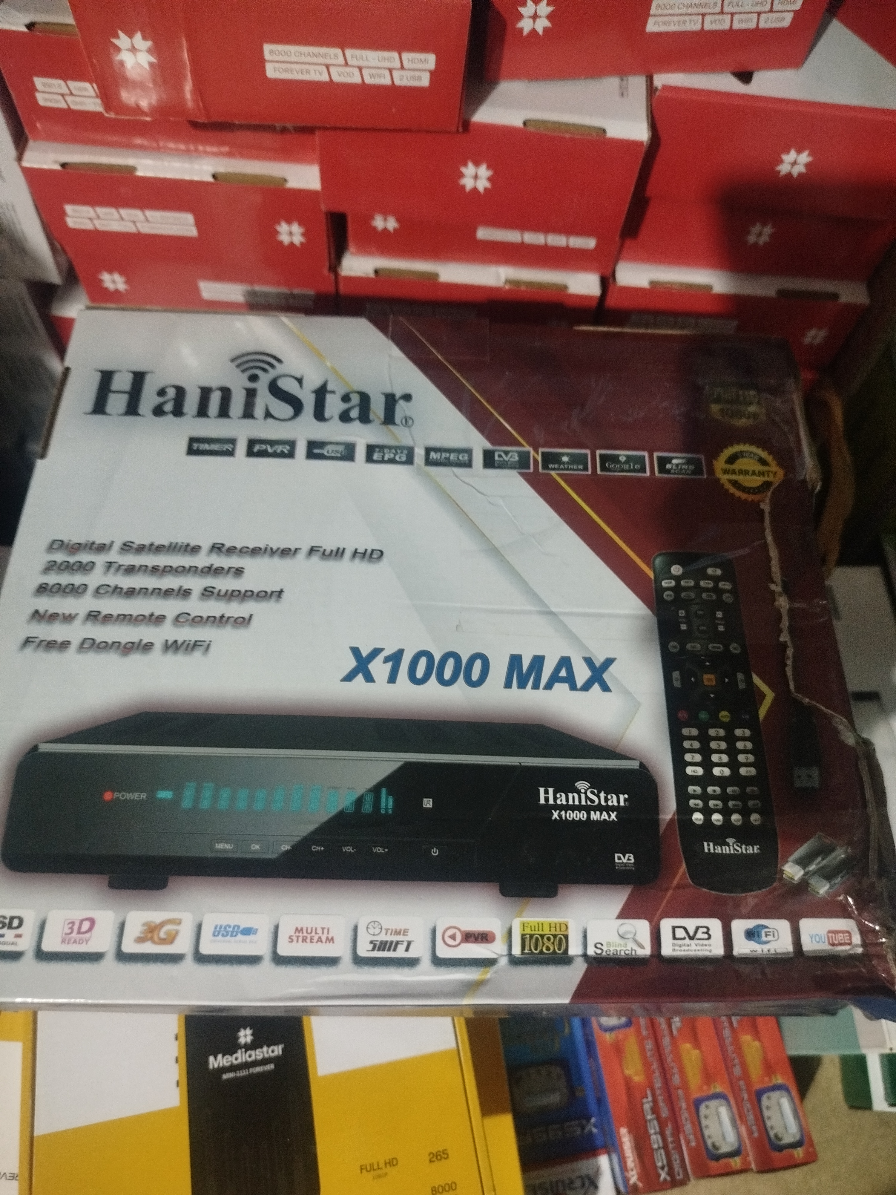 گیرنده دیجیتال هانی استار مدل 1000max Hani Star 1000max