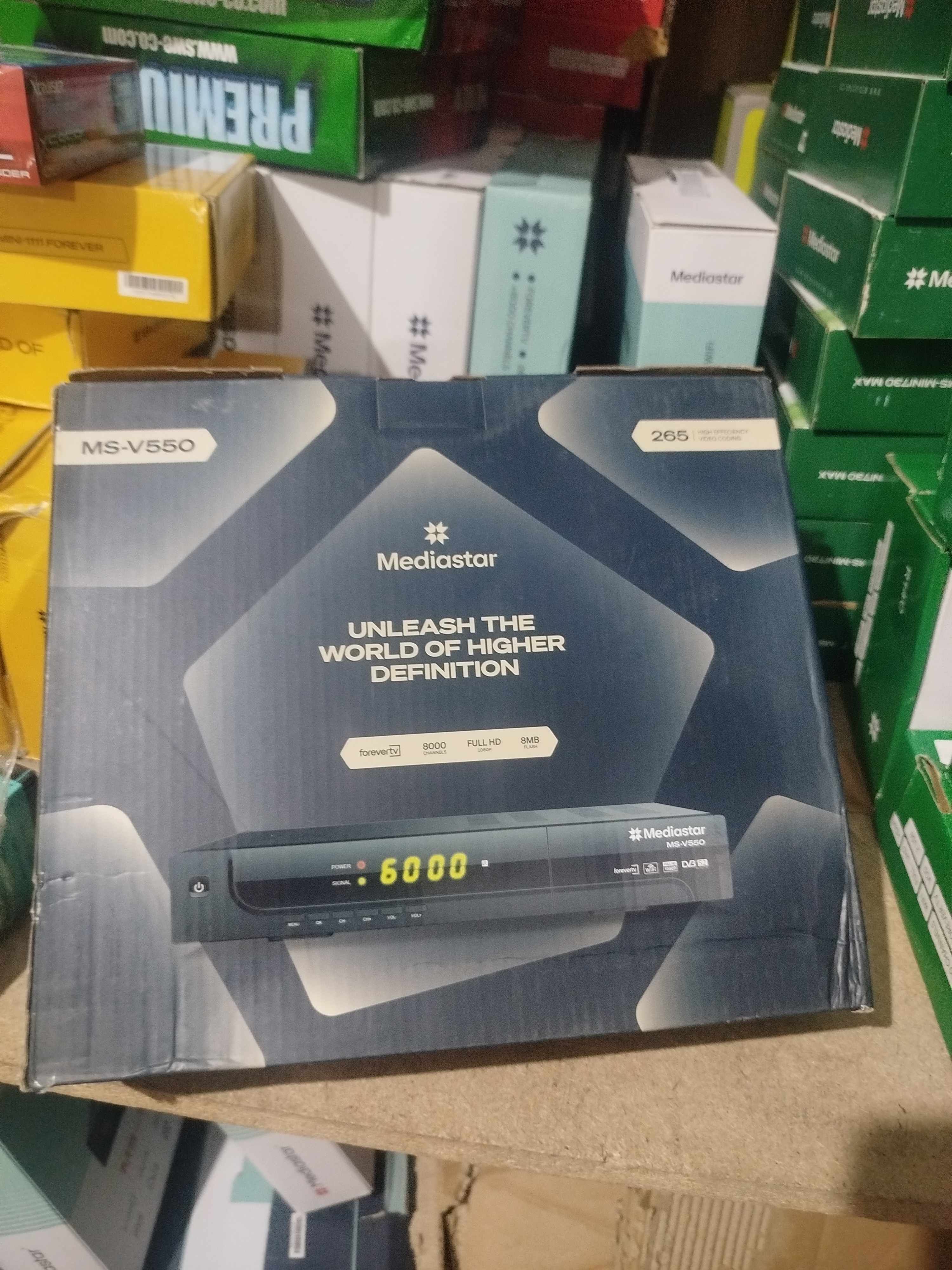 گیرنده دیجیتال مدیا استار مدل وی 550 mediastar Ms v550